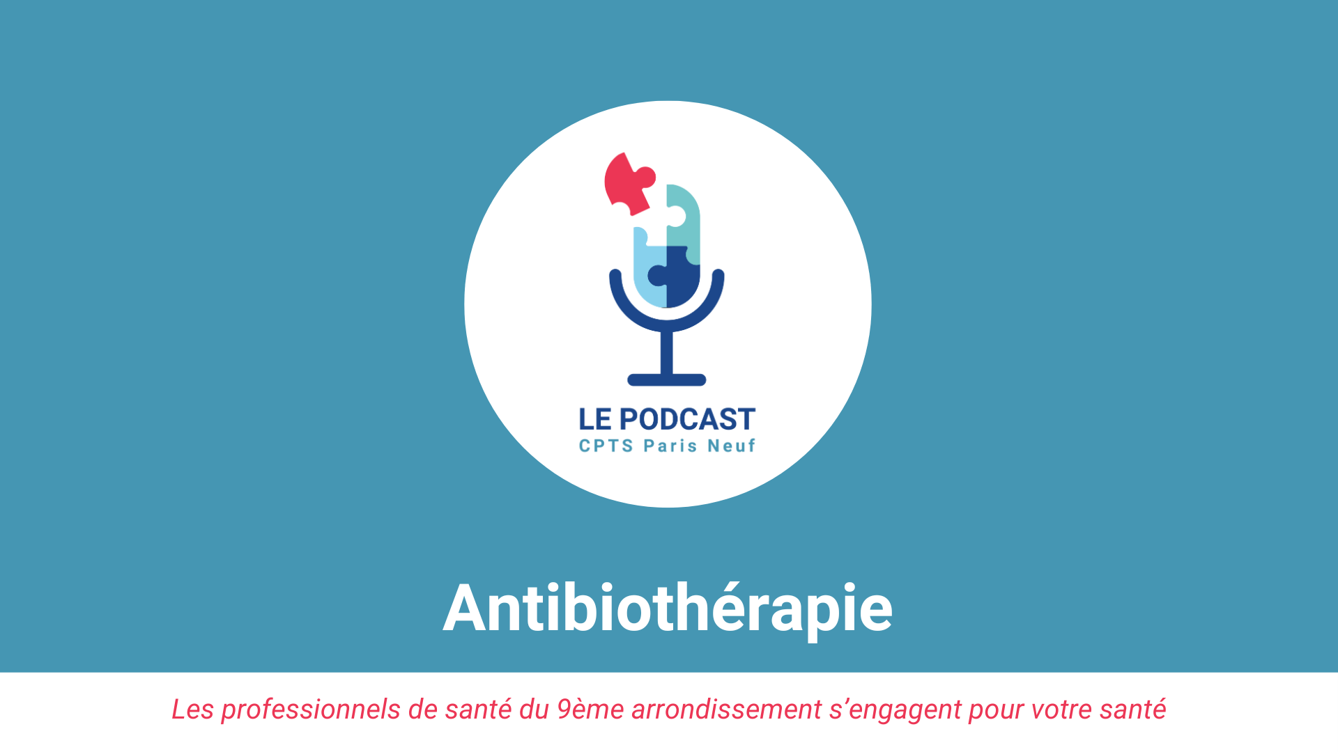 Logo Thème PODCAST antibiothérapie